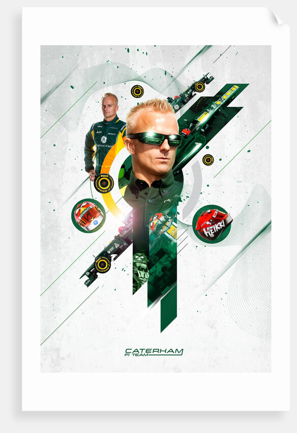 Heroic Heikki, Heikki Kovalainen by Jason Pooley